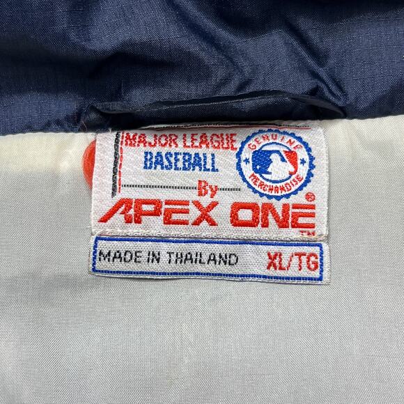 Vintage 90s Minnesota Twins Windbreaker Jacket MLB by Apex One Mens XL Baseball - Picture 3 of 14